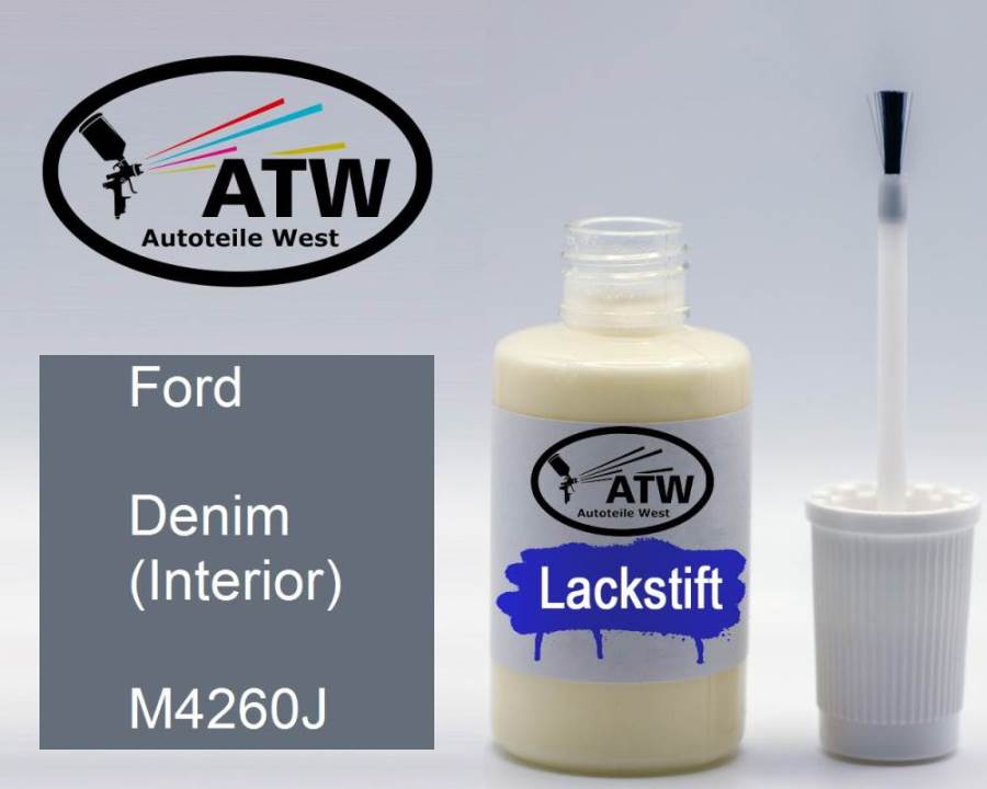 Ford, Denim (Interior), M4260J: 20ml Lackstift, von ATW Autoteile West.